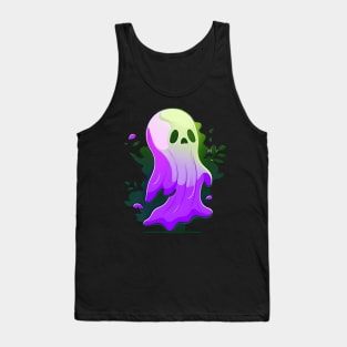 Chibi Halloween Ghost Tank Top